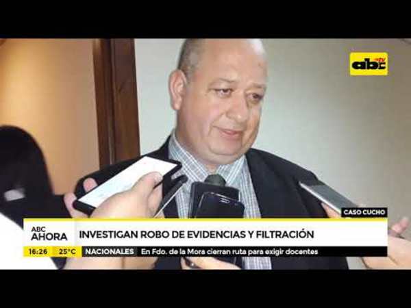 Caso Cucho: Investigan desaparición de evidencias - Tv - ABC Color