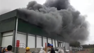 Controlan incendio en frigorífico chaqueño - Nacionales - ABC Color