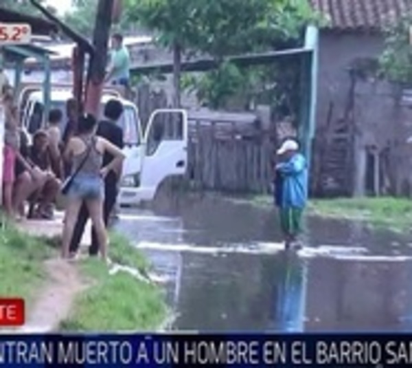 Hallan cadáver de un hombre en barrio Santa Ana - Paraguay.com