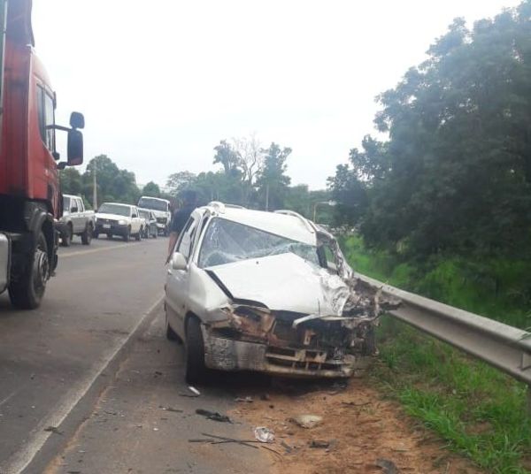 Triple choque en Acceso Sur | Paraguay en Noticias