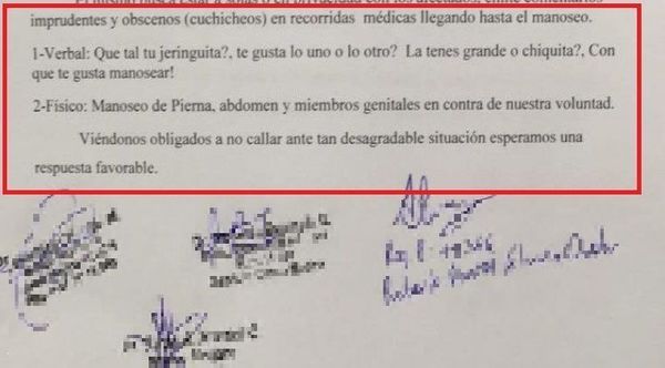 Denuncian acoso a médicos - Digital Misiones