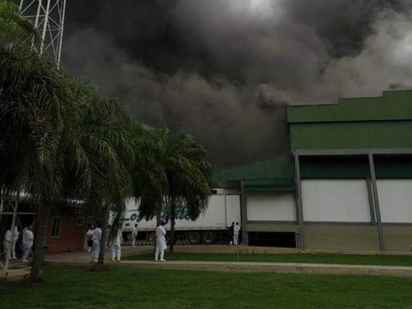 Frigorífico tardaría un año en normalizar su producción tras incendio | Paraguay en Noticias