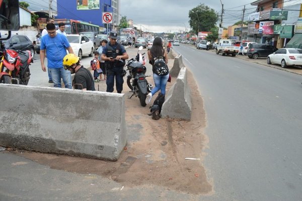 Piden emergencia vial en zona del metrobús - Nacionales - ABC Color