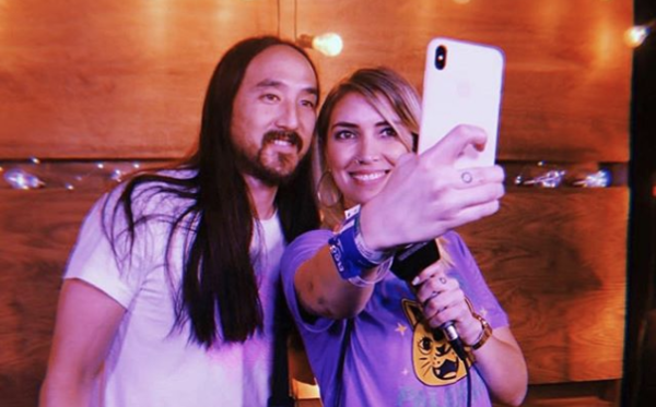 HOY / El reencuentro de Carmiña Masi con Steve Aoki