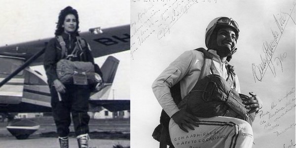 HOMENAJEAN A LA PRIMER PARACAIDISTA DE PARANÁ, LA PARAGUAYA EMILY YEGROS