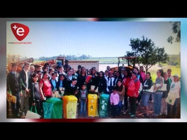Capacitan a estudiantes de Itapúa Poty en educación ambiental