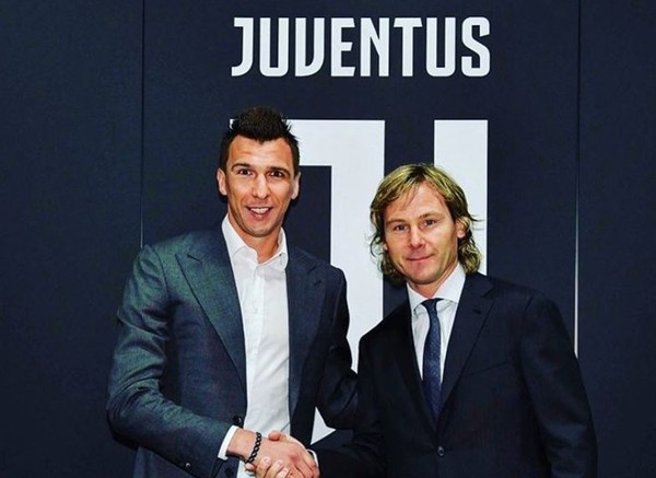 Mario Mandzukic renueva con la Juventus hasta 2021