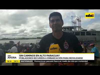 Sin caminos en Alto Paraguay - Tv - ABC Color