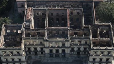Incendio del museo de Brasil tuvo su origen en el aire acondicionado