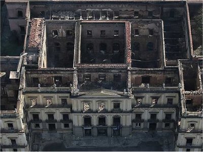 Incendio del museo de Brasil tuvo su origen en el aire acondicionado
