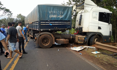 Registran accidente sobre Ruta 7 – Prensa 5