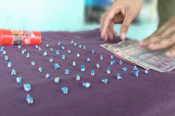 Allanan centro de distribución de crack a metros de escuela