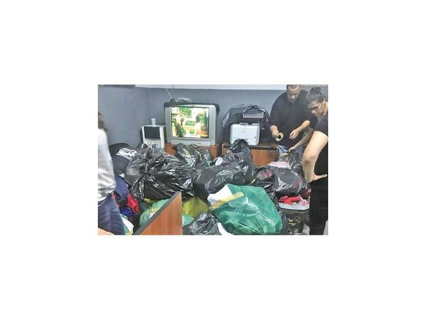 La Fiscalía decomisa gran lote de artículos falsificados