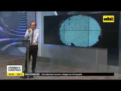 Cocaína a China en motor eléctrico - Tv - ABC Color
