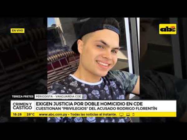 Exigen justicia por doble homicidio en Ciudad del Este - Tv - ABC Color