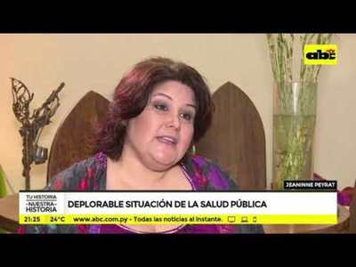 Deplorable situación de la salud pública parte 2 - Tv - ABC Color