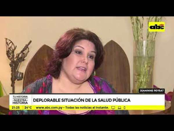 Deplorable situación de la salud pública parte 2 - Tv - ABC Color