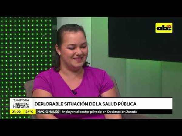 Deplorable situación de la salud pública parte 1 - Tv - ABC Color