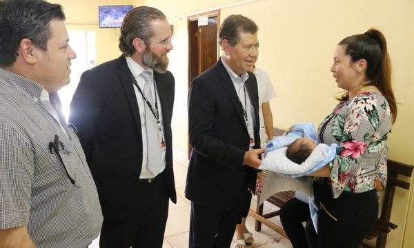 Más de 70 nacimientos mensuales en hospitales satélites de la Fundación Tesãi