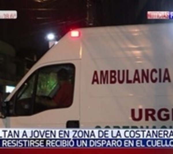 Joven fue baleada en la Costanera tras resistirse a asalto - Paraguay.com