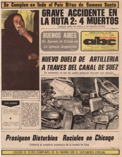 5 de abril de 1969 - Un Dia Como Hoy - ABC Color