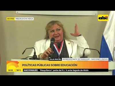 Políticas públicas sobre educación - Tv - ABC Color