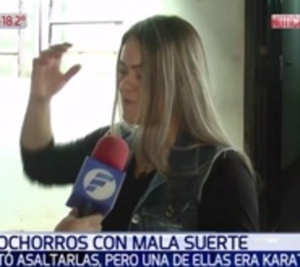 Motochorro se metió con la víctima equivocada: Mujer le dio una paliza - Paraguay.com