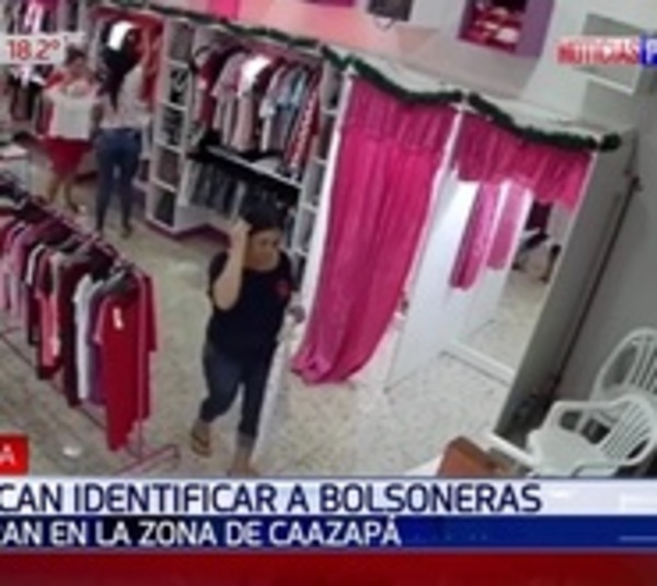 Bolsoneras en acción: Roban G. 1 millón en prendas - Paraguay.com