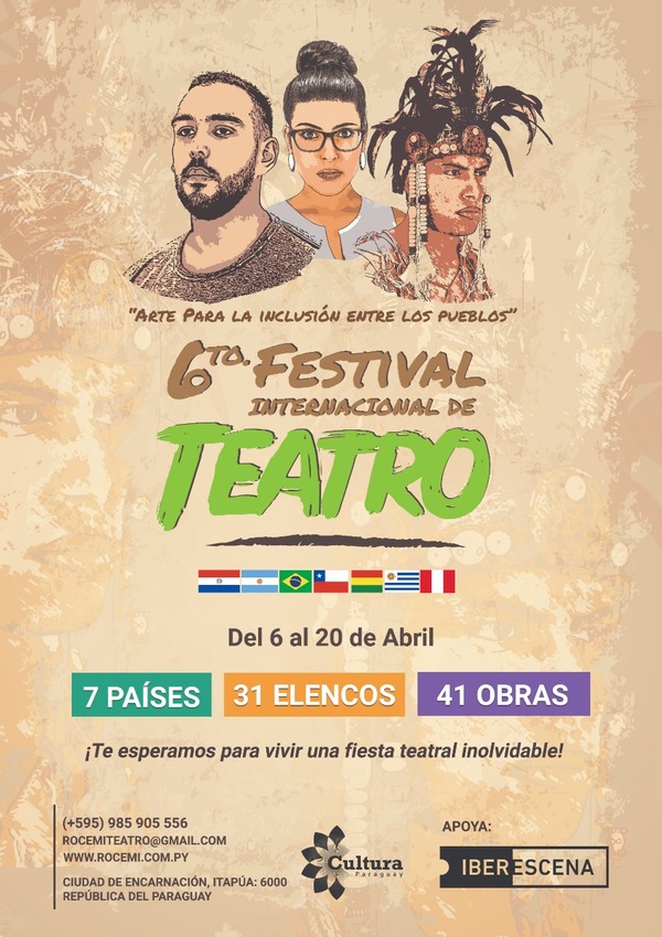 Festival Internacional de Teatro de Encarnación reunirá a elencos latinoamericanos | .::Agencia IP::.