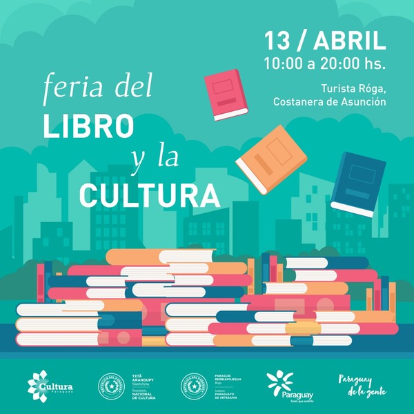 Feria del libro y la Cultura este sábado en la Costanera de Asunción | .::Agencia IP::.