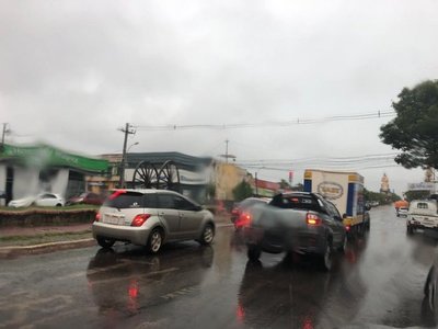 Lluvias paralizan actividades en Concepción | Paraguay en Noticias