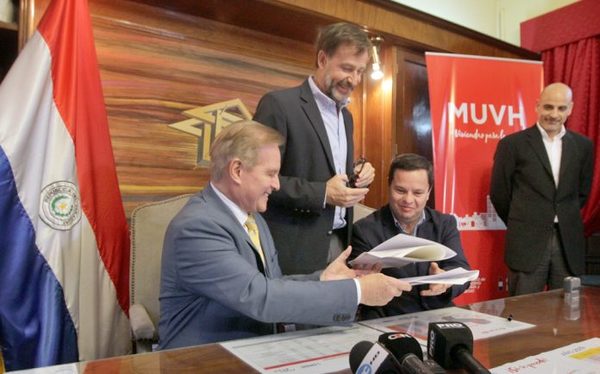 MUVH y Capeli firman acuerdo para facilitar viviendas a clientes de loteadoras - ADN Paraguayo