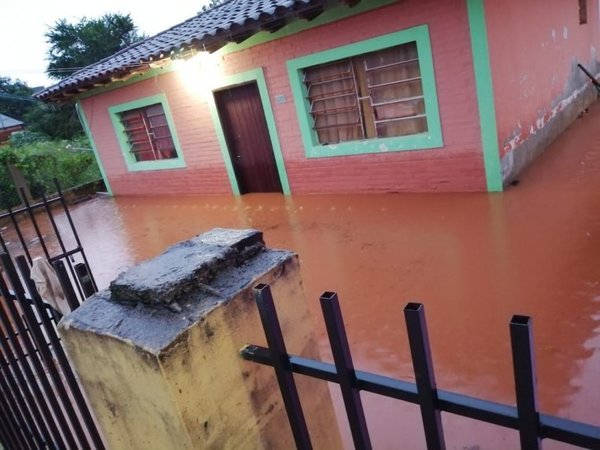 Piden ayuda para Villa del Rosario y General Aquino por inundación - Nacionales - ABC Color