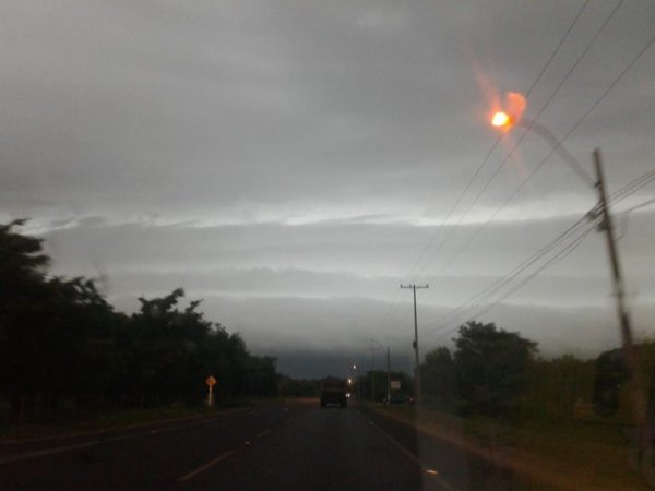 Alerta por tormentas para dos departamentos - Nacionales - ABC Color