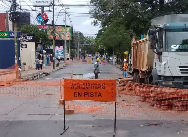 MOPC cierra avenida España | Paraguay en Noticias