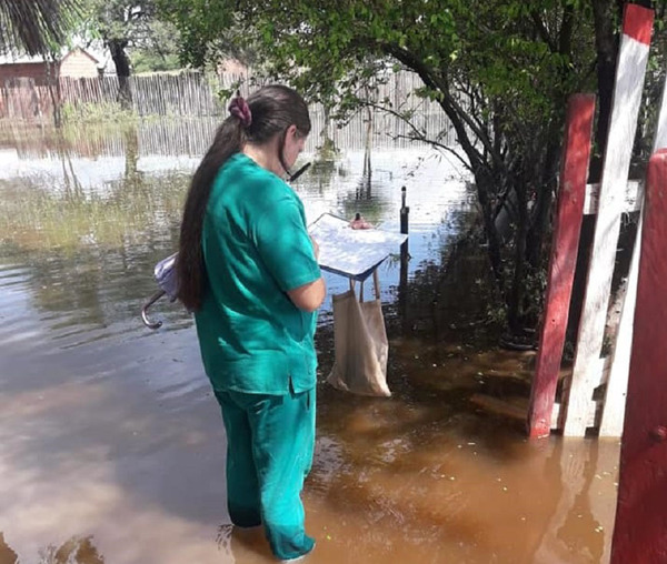 Reportan más de 1.100 personas asistidas en zonas inundadas del Chaco - ADN Paraguayo