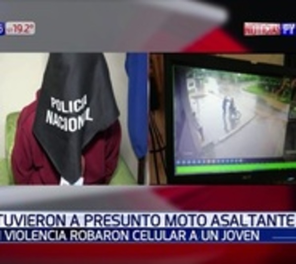 Cae presunto motochorro que participó en violento asalto a joven - Paraguay.com