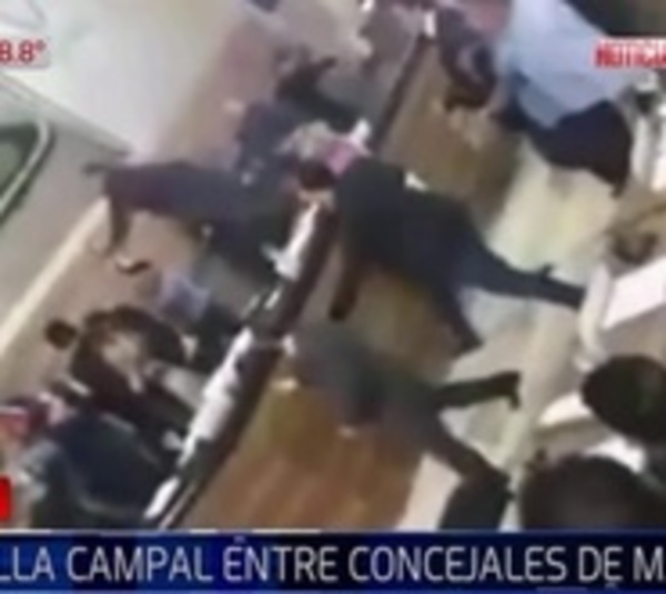 Concejales brasileños liman asperezas a los puños - Paraguay.com