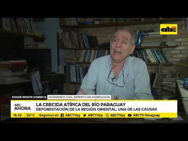 La crecida atípica del río Paraguay - Tv - ABC Color