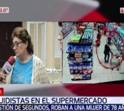 Descuidistas se llevan dinero y celular de mujer de 78 años en Sajonia - Paraguay.com