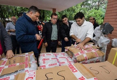 Yacyretá entregó equipos de laboratorio a hospital sanjuanino | Paraguay en Noticias 