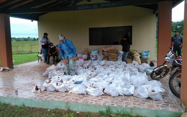 Arrancó el operativo Ñepytyvo a favor de damnificados en Antequera | Paraguay en Noticias