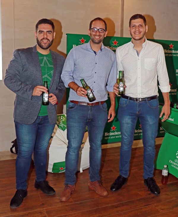 Presentación de la promo Heineken UCL