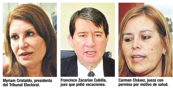 Jueces de otras zonas juzgarán elecciones | Diario Vanguardia 08