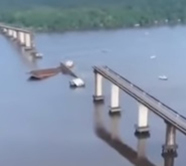Se desplomó un puente en Brasil - Paraguay.com