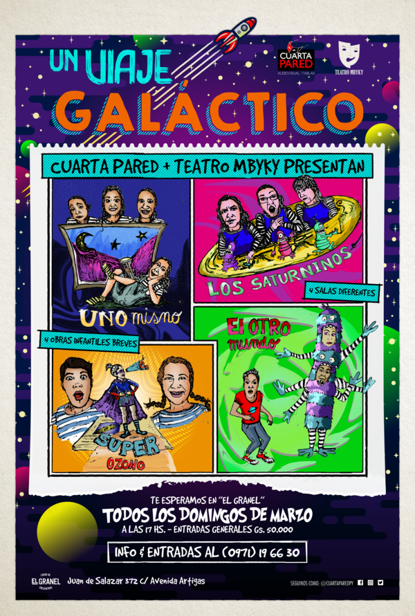 Este domingo se despide "Un viaje galáctico" en el Granel » Ñanduti