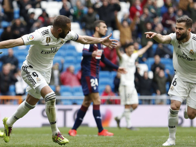 Real Madrid remonta y derrota a Eibar