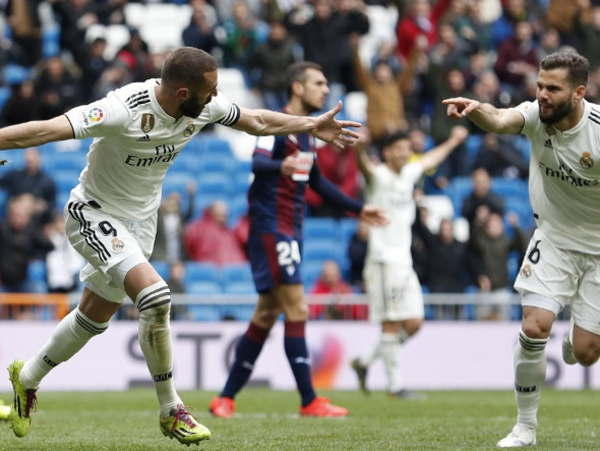 Real Madrid remonta y derrota a Eibar