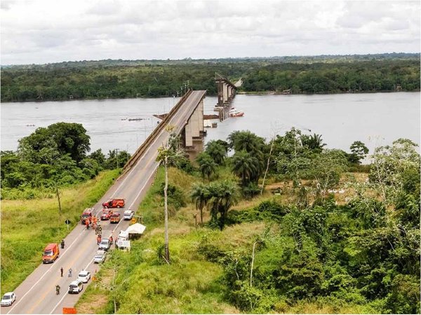 Extenso puente colapsó en Brasil y dejó varios heridos