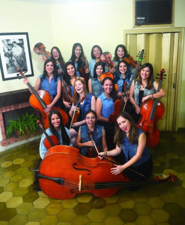 Primera orquesta de mujeres del Paraguay - Edicion Impresa - ABC Color